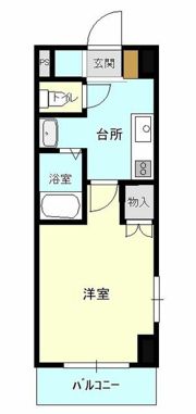 F＆Fアビタシオンの間取り画像