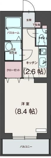 グランフィーユの間取り画像