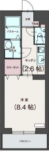 グランフィーユの間取り画像