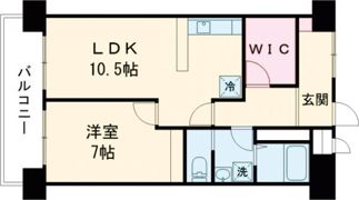 コーポ白鳥の間取り画像