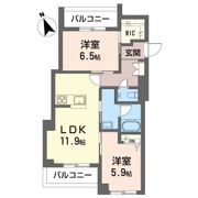 エー レジデンスの間取り画像