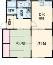 サークルハイツⅤの間取り画像
