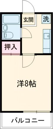 コーポカムタスの間取り画像