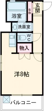 元町MGレヂデンスⅢの間取り画像