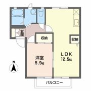 コーポサンシャインの間取り画像