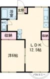 ハイツ宝 Bの間取り画像