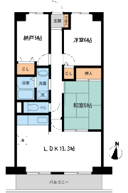 アージュリブレ東四つ木（旧特優の間取り画像