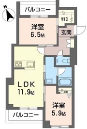 エー レジデンスの間取り画像