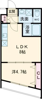 ARCA嵯峨嵐山の間取り画像