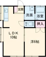 センチュリー合川の間取り画像