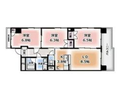 グランドソレーユ稲川の間取り画像
