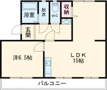 コンチェルト東合川Iの間取り画像