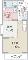 グリーンヒルタカハシⅢの間取り画像