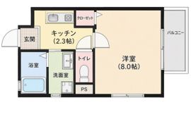 ベル プロムナード北泉Ⅰの間取り画像