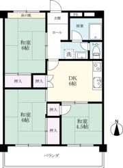 プロスぺールマンションの間取り画像