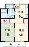 エルシティⅡの間取り画像