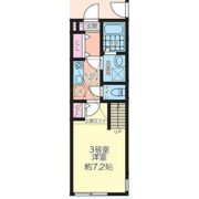 HaleLuana厚木関口（ハレルアナアツギセキグチ）の間取り画像