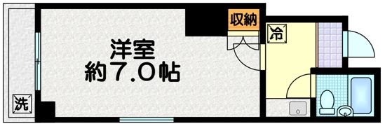 GRAND VALUE四条烏丸の間取り画像