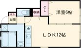k-ideal荒尾ⅢAの間取り画像