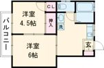 ベルツリーハイツの間取り画像