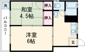 ベルツリーハイツの間取り画像
