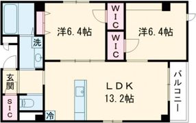 エスリア大須の間取り画像
