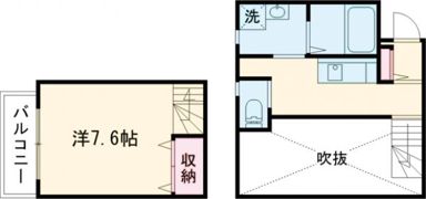 ウェルフォアティアの間取り画像