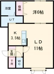 グランドソレイユの間取り画像