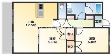 ビューシティー2000の間取り画像