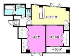 Calm Stageの間取り画像
