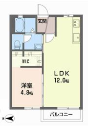 グリーンヒルズの間取り画像