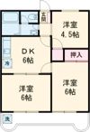 エコーハイツKの間取り画像