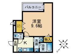 ラメゾン向陵中町Ⅰ番館の間取り画像