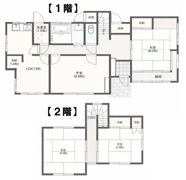 デザイナーズリノベ戸建て 熊谷の間取り画像