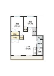 パビリオンみどり台の間取り画像