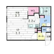 LIISA北大EASTの間取り画像