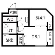 ベルフォート新瑞橋の間取り画像