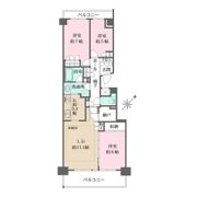 新百合ヶ丘パークハウス3番街の間取り画像