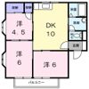 サンクチュアリ中村Dの間取り画像