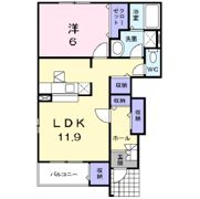 ジャンプ八百屋町の間取り画像