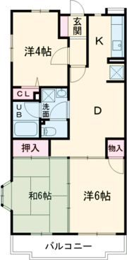 パークハイツ田園の間取り画像