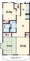 パークハイツ田園の間取り画像