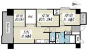 ロイヤルパレス泉中央の間取り画像