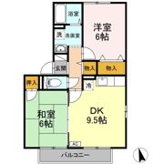 メゾンドルチェ Cの間取り画像