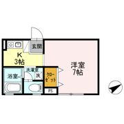 コーポグリーンヒルの間取り画像