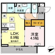 セレスティア柴又Ⅵの間取り画像