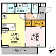 セレスティア柴又Ⅵの間取り画像