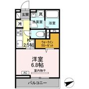 セレスティア柴又Ⅵの間取り画像