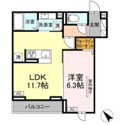 D Paina 登戸Ⅱの間取り画像