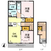 セジュール野沢の間取り画像